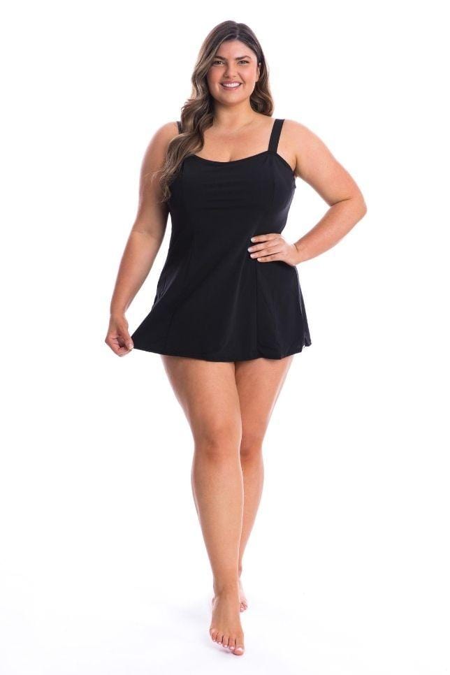 Chlorine Resistant Plus Size Swim Dress Size 30