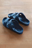 navy blue eva birkenstocks