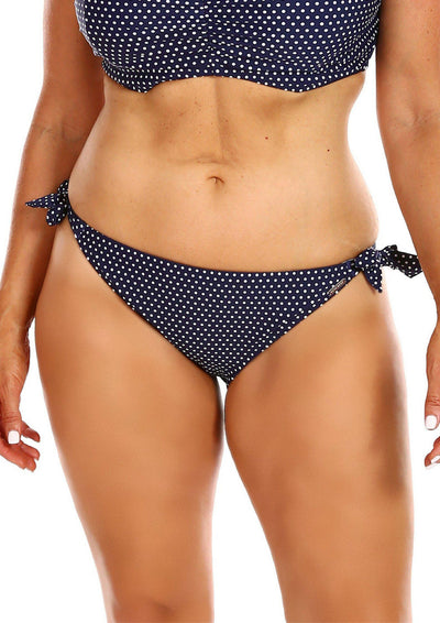 Navy and White Dots | Sexy Plus Size Bikini 