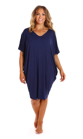 PQ Miracle Navy Blue Plus Size Dress