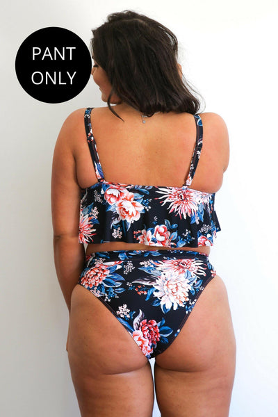 Night Blossom | Purple Plus Size Bikini 