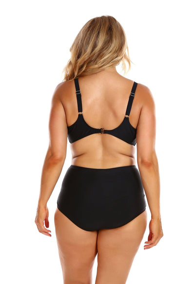 Plain Black Bikini Set 