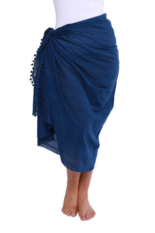 Navy Sarong